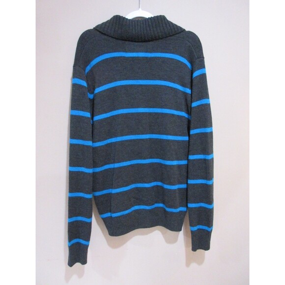 Mens Carbon Button Up Sweater Size Medium - Picture 3 of 7